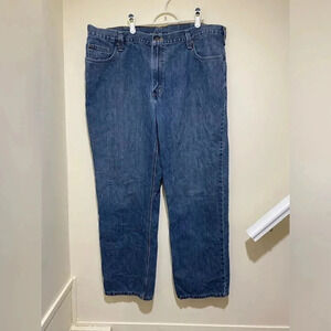 Carhartt Men’s Y2K Casual Denim Blue Jeans Traditional fit Straight Leg size 44W